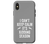 Je n'arrive Pas à Rester Calme, C'est la Saison des blagues, Goat Farm Coque pour iPhone X/XS