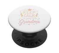 Je n'arrive Pas à Rester Calme, Je Vais être Grand-mère PopSockets PopGrip Adhésif