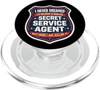 Je n'aurais jamais rêvé de Devenir Un Agent des Services Secrets Dur à Cuire, mais PopSockets PopGrip pour MagSafe