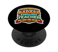 Je n'aurais jamais rêvé de Devenir Un Professeur d'anglais Dur à Cuire, mais Ici PopSockets PopGrip Adhésif