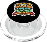 Je n'aurais jamais rêvé de Devenir Un Professeur d'anglais Dur à Cuire, mais Ici PopSockets PopGrip pour MagSafe