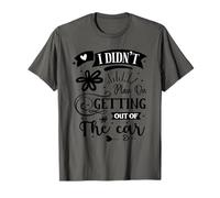 Je n'avais Pas prévu de Sortir de la Voiture T-Shirt