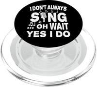Je ne Chante Pas Toujours Oh attends, Oui, Je Le Fais PopSockets PopGrip pour MagSafe