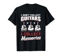 Je ne collectionne pas les guitares, je collectionne les souvenirs, la musique du guitariste T-Shirt