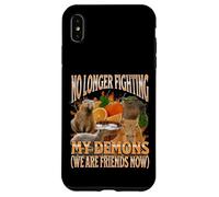 Je ne Combats Pas Mes démons Funny Capybara Meme Bootleg Y2K Coque pour iPhone XS Max