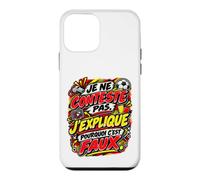 Je Ne Conteste Pas J’Explique Pourquoi C’Est Faux Football Coque pour iPhone 12 Mini