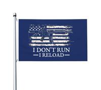 Je Ne Cours Pas, Je Recharge (Américain) Bannière 90X150Cm Avec Œillets Double Face Décoration Bannière Drapeaux De Maison Pour Clubs Intérieure Extérieure