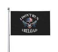 Je Ne Cours Pas, Je Recharge (Américain) Bannières 90X150Cm Avec Œillets Durable Décoration Bannière Drapeaux De Maison Pour Événement Plage Intérieure