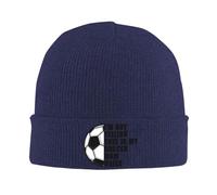 Je Ne Crie Pas, C'est Ma Voix De Maman De Foot Femme Homme Bonnets Hiver Épais Bonnet De Pêcheur Élastique Skull Cap pour Casque Moto Toutes Les Saisons Randonnée