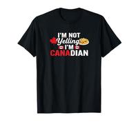 Je ne crie Pas, Je suis Canadian Funny Canada Poutine Maple T-Shirt