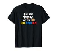 Je ne crie Pas, Je suis colombienne, Funny Colombia Coffee T-Shirt