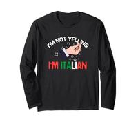 Je ne crie Pas, Je suis Italien Manche Longue