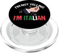 Je ne crie Pas, Je suis Italien PopSockets PopGrip pour MagSafe