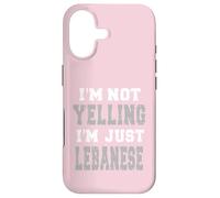 Je ne crie Pas, Je suis Juste libanais Coque pour iPhone 17