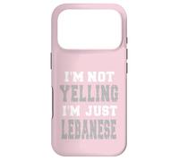 Je ne crie Pas, Je suis Juste libanais Coque pour iPhone 17 Pro