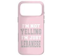 Je ne crie Pas, Je suis Juste libanais Coque pour iPhone 17 Pro Max