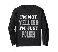 Je ne crie Pas, Je suis Juste polonais Manche Longue