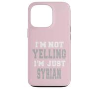 Je ne crie Pas, Je suis Juste syrien Coque pour iPhone 13 Pro