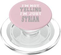 Je ne crie Pas, Je suis Juste syrien PopSockets PopGrip pour MagSafe