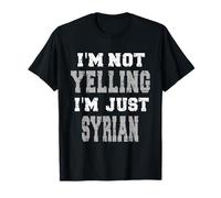Je ne crie Pas, Je suis Juste syrien T-Shirt