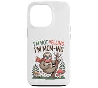 Je ne crie Pas, Je suis Maman, paresseuse, Amateur de café, Maman drôle Coque pour iPhone 13 Pro