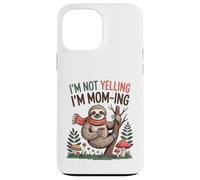 Je ne crie Pas, Je suis Maman, paresseuse, Amateur de café, Maman drôle Coque pour iPhone 13 Pro Max