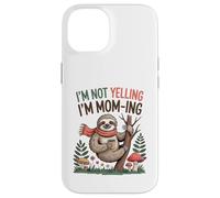 Je ne crie Pas, Je suis Maman, paresseuse, Amateur de café, Maman drôle Coque pour iPhone 14