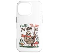 Je ne crie Pas, Je suis Maman, paresseuse, Amateur de café, Maman drôle Coque pour iPhone 16 Pro