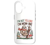 Je ne crie Pas, Je suis Maman, paresseuse, Amateur de café, Maman drôle Coque pour iPhone 17