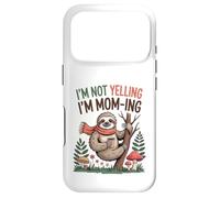 Je ne crie Pas, Je suis Maman, paresseuse, Amateur de café, Maman drôle Coque pour iPhone 17 Pro