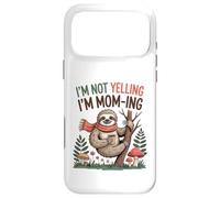 Je ne crie Pas, Je suis Maman, paresseuse, Amateur de café, Maman drôle Coque pour iPhone 17 Pro Max