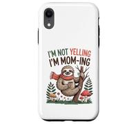 Je ne crie Pas, Je suis Maman, paresseuse, Amateur de café, Maman drôle Coque pour iPhone XR