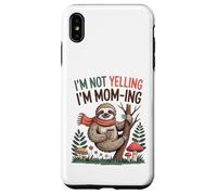 Je ne crie Pas, Je suis Maman, paresseuse, Amateur de café, Maman drôle Coque pour iPhone XS Max