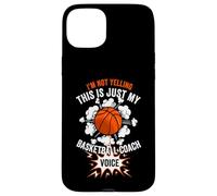 Je ne crie Pas Juste la Voix de Mon entraîneur de Basket-Ball pour Coaches Sport Coque pour iPhone 15 Plus