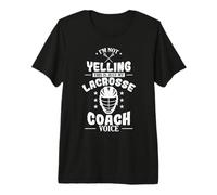 Je ne crie Pas Que ma Voix d'entraîneur de Crosse T-Shirt Haut de Gamme