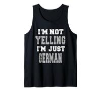 Je ne cris Pas, Je suis Juste Allemand Débardeur