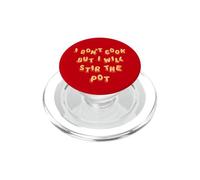 Je ne Cuisine Pas mais Je Vais remuer la Casserole PopSockets PopGrip pour MagSafe