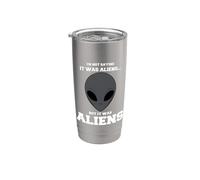 Je ne dis pas que c'était des extraterrestres, mais c'était drôle Gobelet isotherme en acier inoxydable double paroi