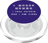 Je ne discute jamais, j'explique Simplement Pourquoi J'Ai Raison PopSockets PopGrip pour MagSafe