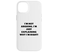 Je ne discute Pas, j'explique Juste Pourquoi Coque pour iPhone 14 Plus