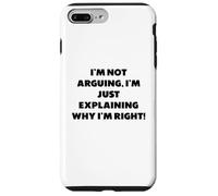 Je ne discute Pas, j'explique Juste Pourquoi Coque pour iPhone 7 Plus/8 Plus