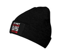 Je Ne Discute Pas, J'Explique Simplement Pourquoi J'Ai Raison. Femme Homme Bonnet De Trawler Confortable Bonnets Tricoté Respirant Bonnet De Pêcheur pour Randonnée Sport Ski