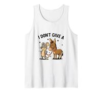 Je ne Donne Pas Le Cul d'une Souris à Un Rat, Un âne drôle et Sarcastique Débardeur