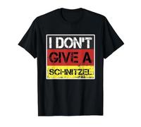 Je ne Donne Pas Un Schnitzel Dicton Anglais Allemand drôle T-Shirt Graphique avec Valeur