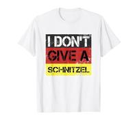 Je ne Donne Pas Un Schnitzel Dicton Anglais Allemand drôle T-Shirt Graphique avec Valeur