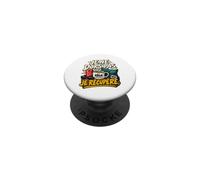 Je Ne Dors Pas Je Récupère Humour W nd Entre Potes PopSockets PopGrip Adhésif