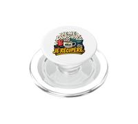 Je Ne Dors Pas Je Récupère Humour W nd Entre Potes PopSockets PopGrip pour MagSafe