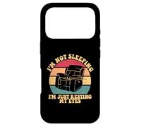 Je ne Dors Pas, Je suis Juste en Train de Reposer Mes Yeux Coque pour iPhone 17 Pro