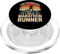 Je ne Fais Pas de Marathons, Je Fais Un marathonien | Funny Fitness PopSockets PopGrip pour MagSafe