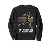 Je ne Fais Pas de Marathons, Je Fais Un marathonien | Funny Fitness Sweatshirt